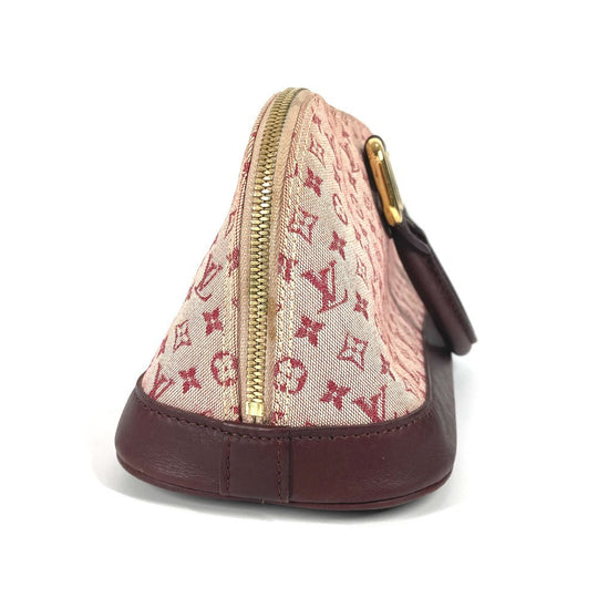 LOUIS VUITTON Handbag M92207 Monogram mini canvas Red Monogram mini Almaron
