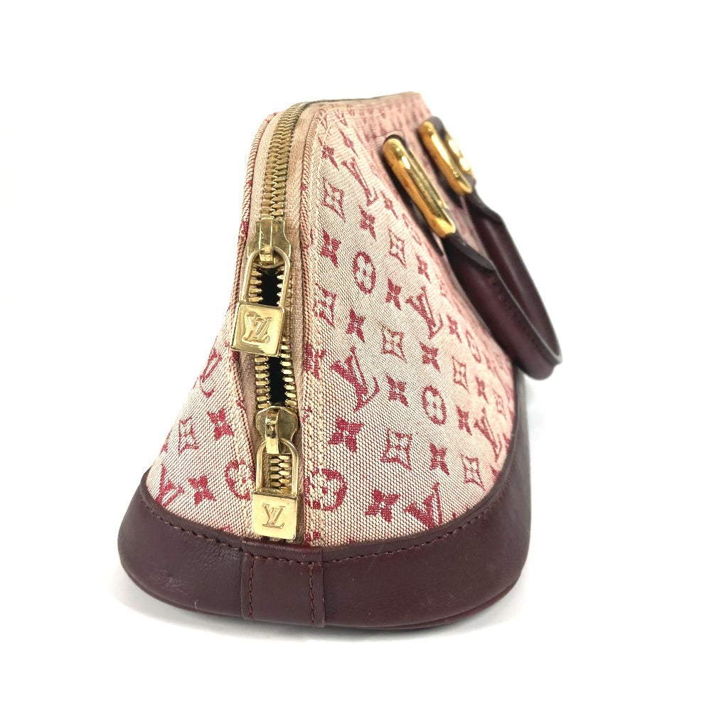 LOUIS VUITTON Handbag M92207 Monogram mini canvas Red Monogram mini Almaron