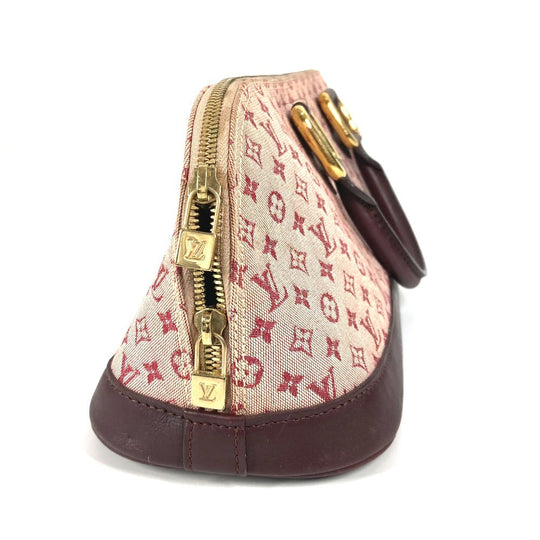 LOUIS VUITTON Handbag M92207 Monogram mini canvas Red Monogram mini Almaron
