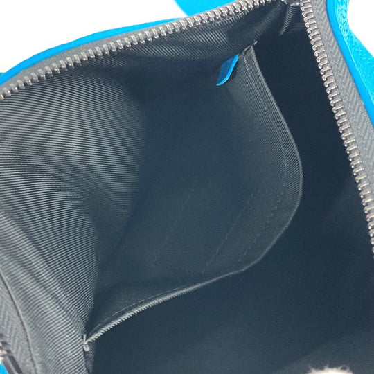 LOUIS VUITTON Shoulder Bag M55925 Monogram Ann Platt Leather blue Monogram Ann Platt Triangle Messenger