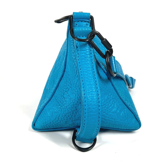 LOUIS VUITTON Shoulder Bag M55925 Monogram Ann Platt Leather blue Monogram Ann Platt Triangle Messenger