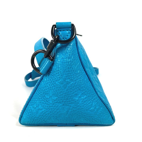 LOUIS VUITTON Shoulder Bag M55925 Monogram Ann Platt Leather blue Monogram Ann Platt Triangle Messenger