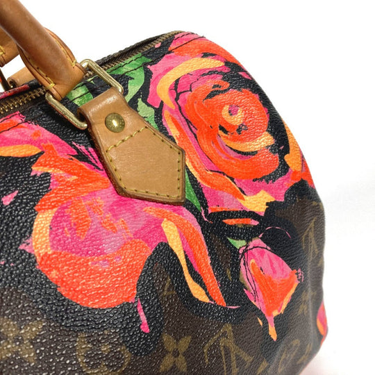 LOUIS VUITTON Handbag M48610 Monogram canvas Brown Monogram Rose Speedy 30