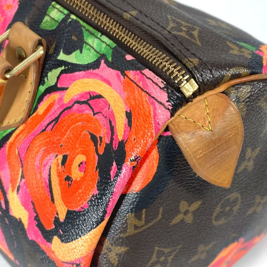 LOUIS VUITTON Handbag M48610 Monogram canvas Brown Monogram Rose Speedy 30