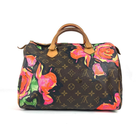 LOUIS VUITTON Handbag M48610 Monogram canvas Brown Monogram Rose Speedy 30