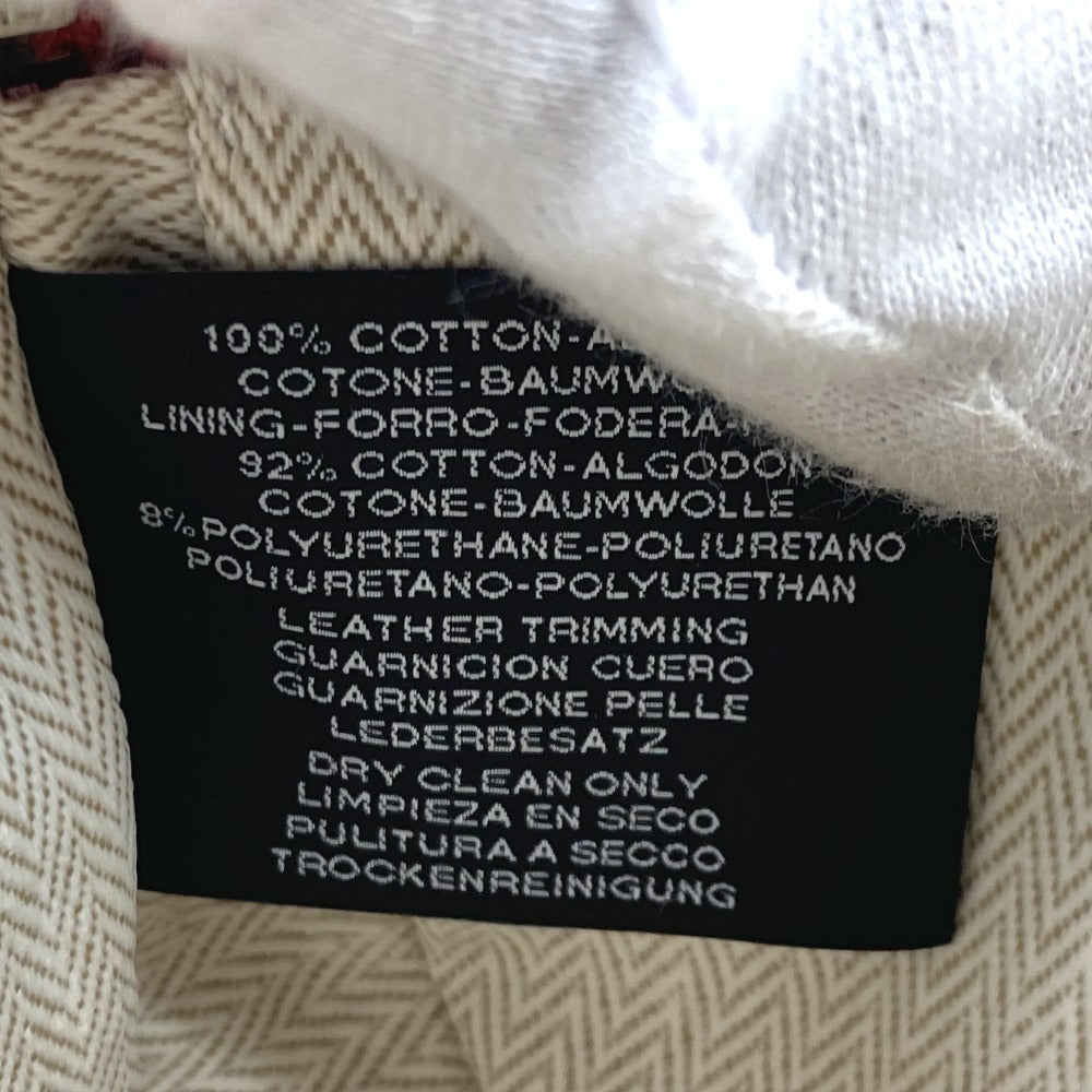 HERMES Pouch H103607M 01 cotton Red Pouch "Echappé"