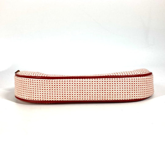 HERMES Pouch H103607M 01 cotton Red Pouch "Echappé"