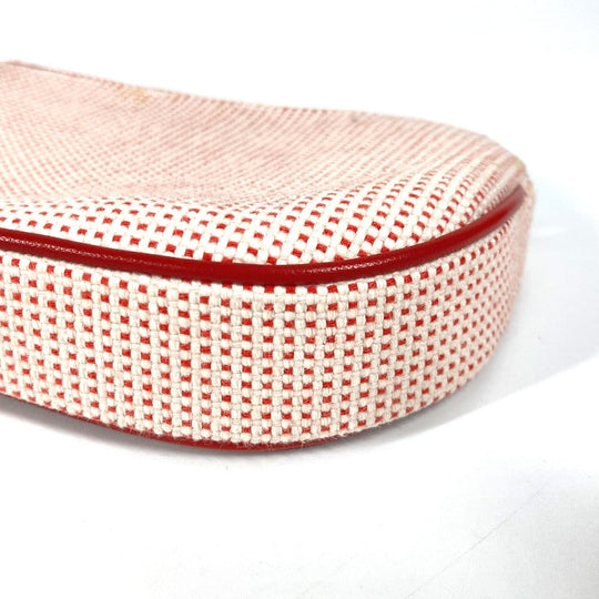 HERMES Pouch H103607M 01 cotton Red Pouch "Echappé"