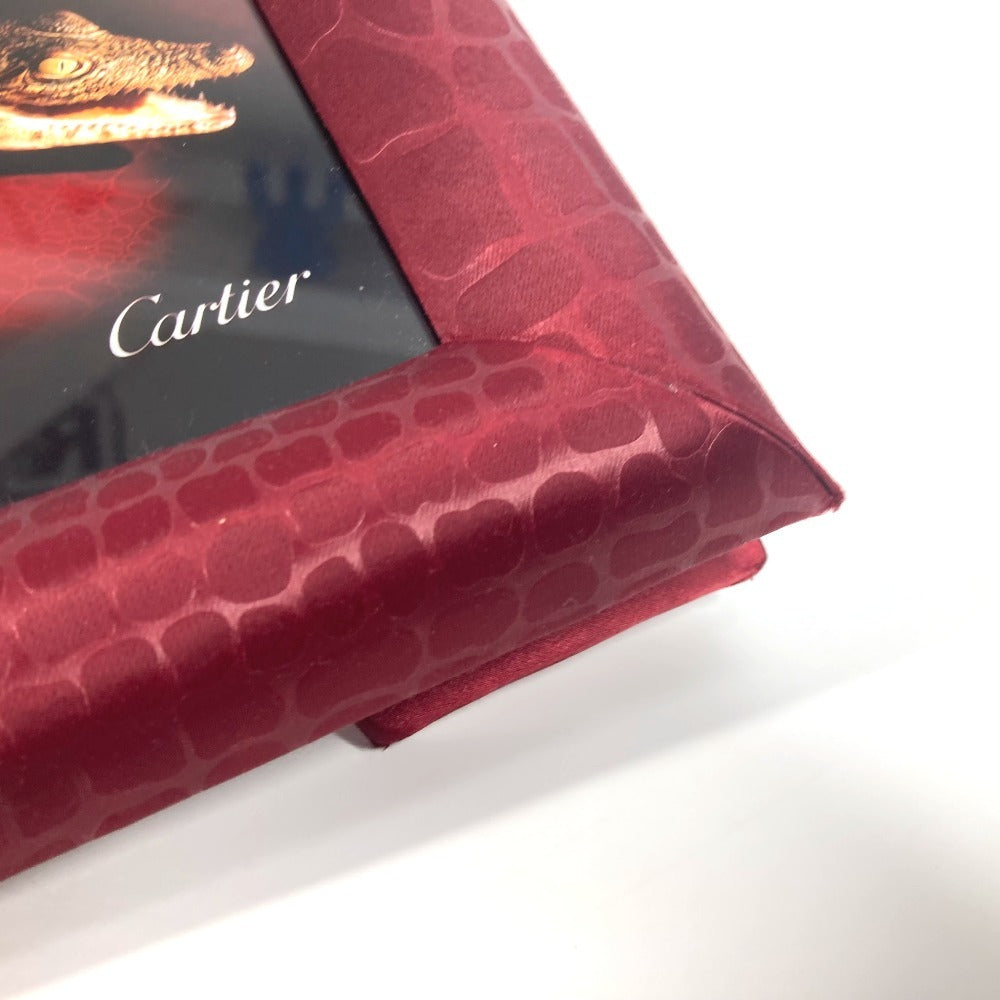 CARTIER Photo frame Satin Red logo