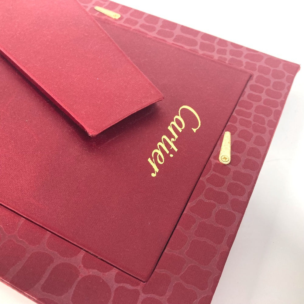 CARTIER Photo frame Satin Red logo