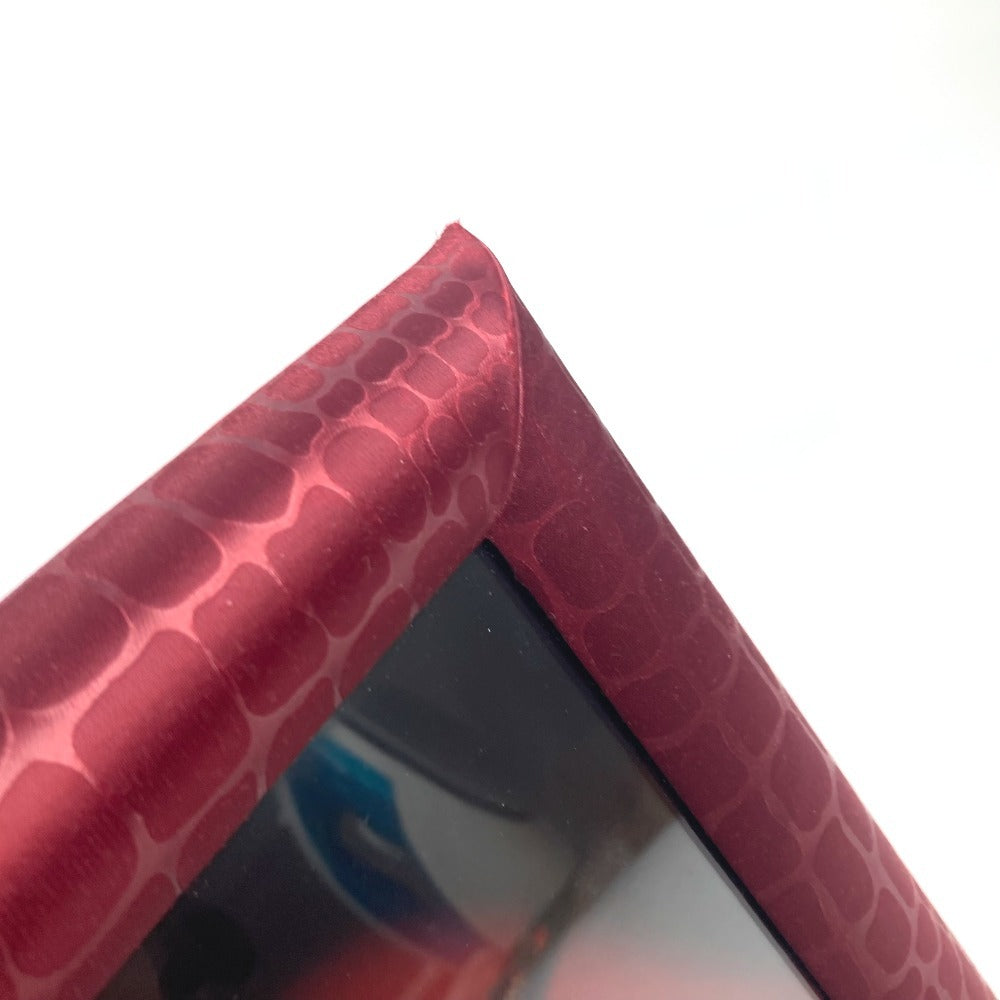 CARTIER Photo frame Satin Red logo