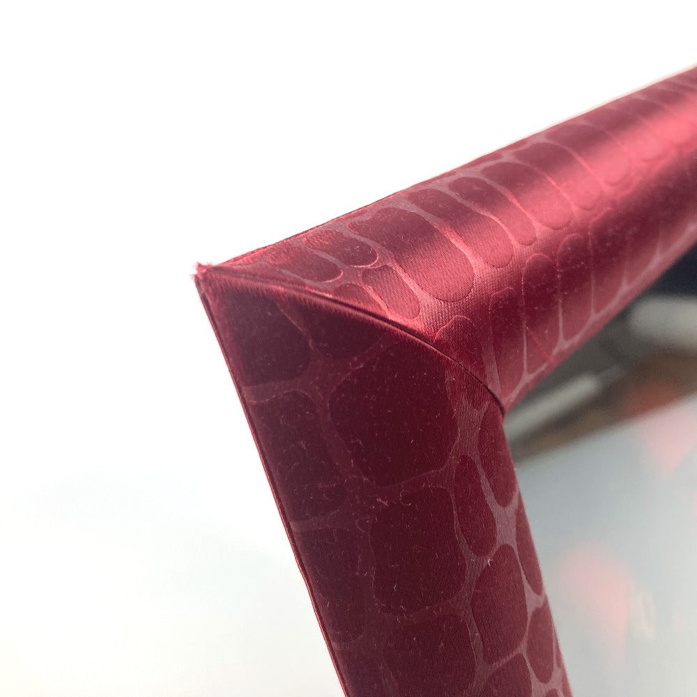 CARTIER Photo frame Satin Red logo