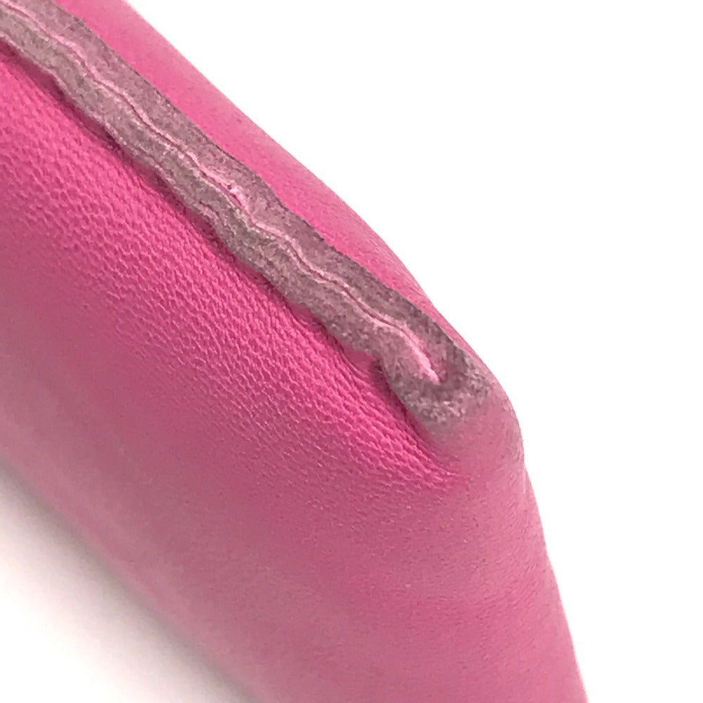 HERMES Pouch Anyo Miro pink purse Pochette Pillow PM Women Used Authentic