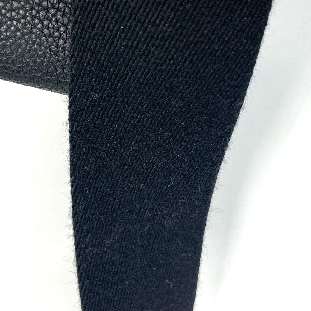 HERMES Shoulder Bag Togo black H logo punching Vidoposch