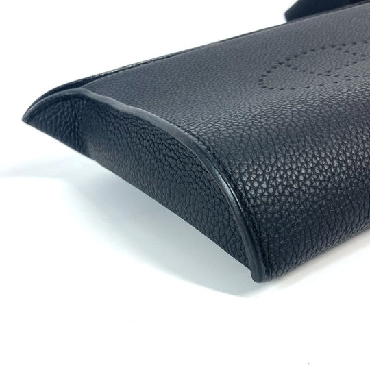 HERMES Shoulder Bag Togo black H logo punching Vidoposch