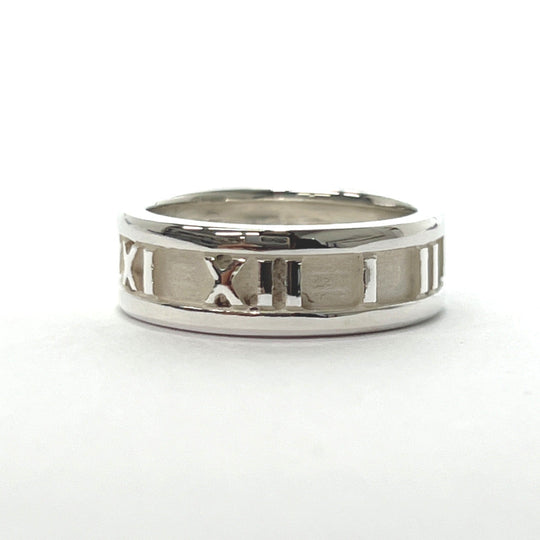 TIFFANY&Co. Ring Silver925 Silver Atlas Women Used Authentic