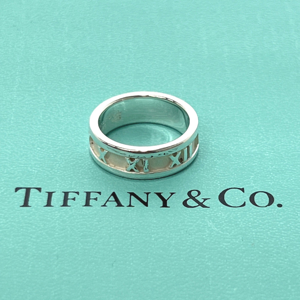 TIFFANY&Co. Ring Silver925 Silver Atlas Women Used Authentic