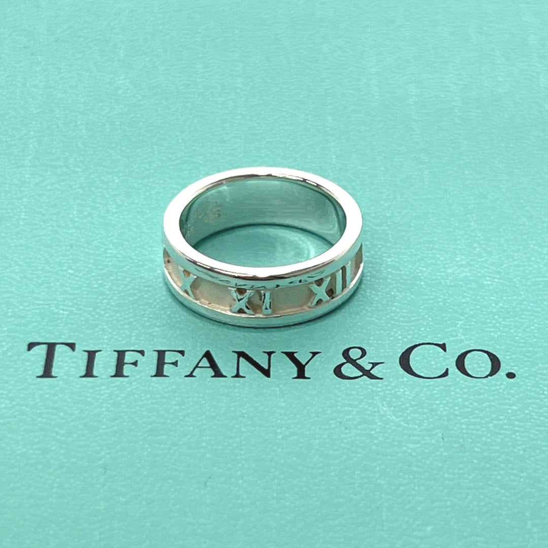 TIFFANY&Co. Ring Silver925 Silver Atlas Women Used Authentic