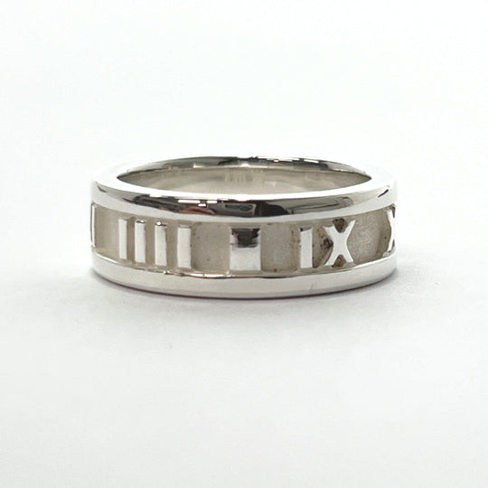 TIFFANY&Co. Ring Silver925 Silver Atlas Women Used Authentic