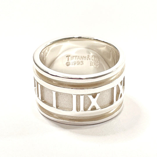 TIFFANY&Co. Ring Silver925 Silver Atlas Women Used Authentic