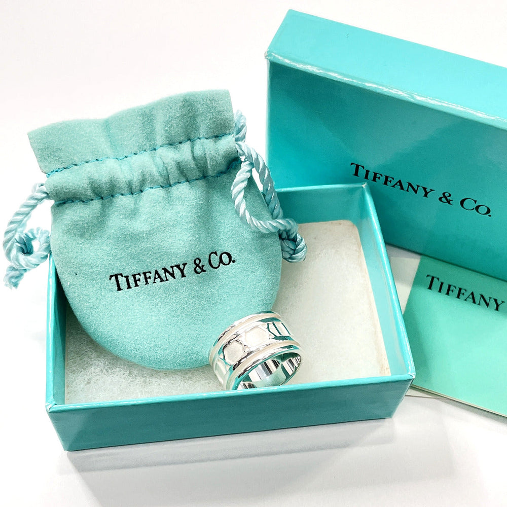 TIFFANY&Co. Ring Silver925 Silver Atlas Women Used Authentic