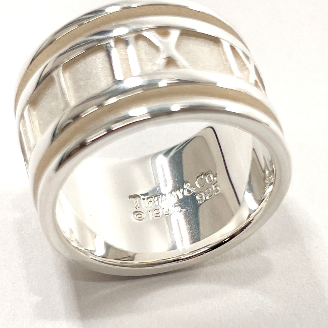 TIFFANY&Co. Ring Silver925 Silver Atlas Women Used Authentic