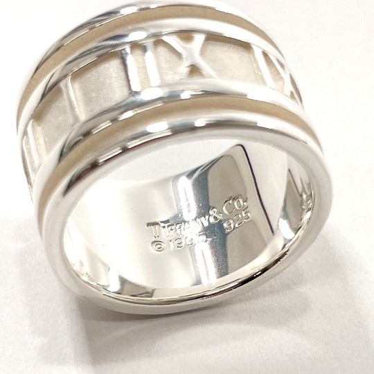 TIFFANY&Co. Ring Silver925 Silver Atlas Women Used Authentic