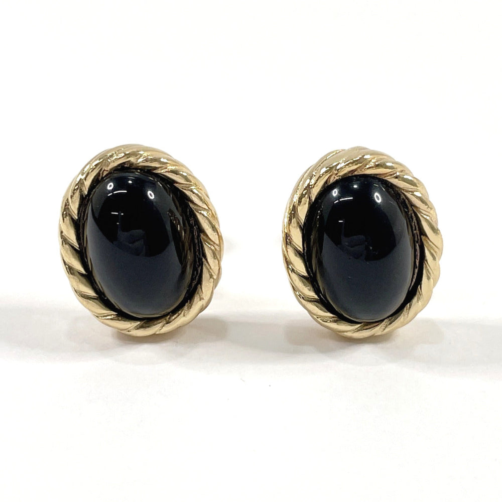 Christian Dior Earring metal gold vintage