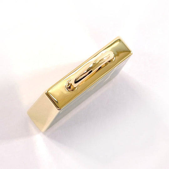 HERMES charm metal gold Curio Jite Kelly Women Used Authentic