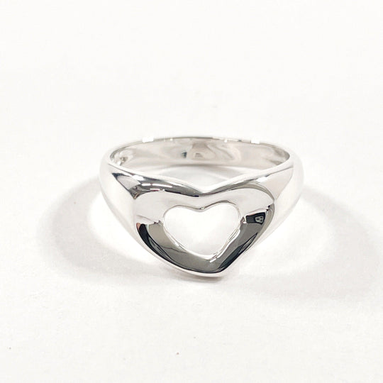 TIFFANY&Co. Ring Sterling Silver Silver El Saperetti Open heart
