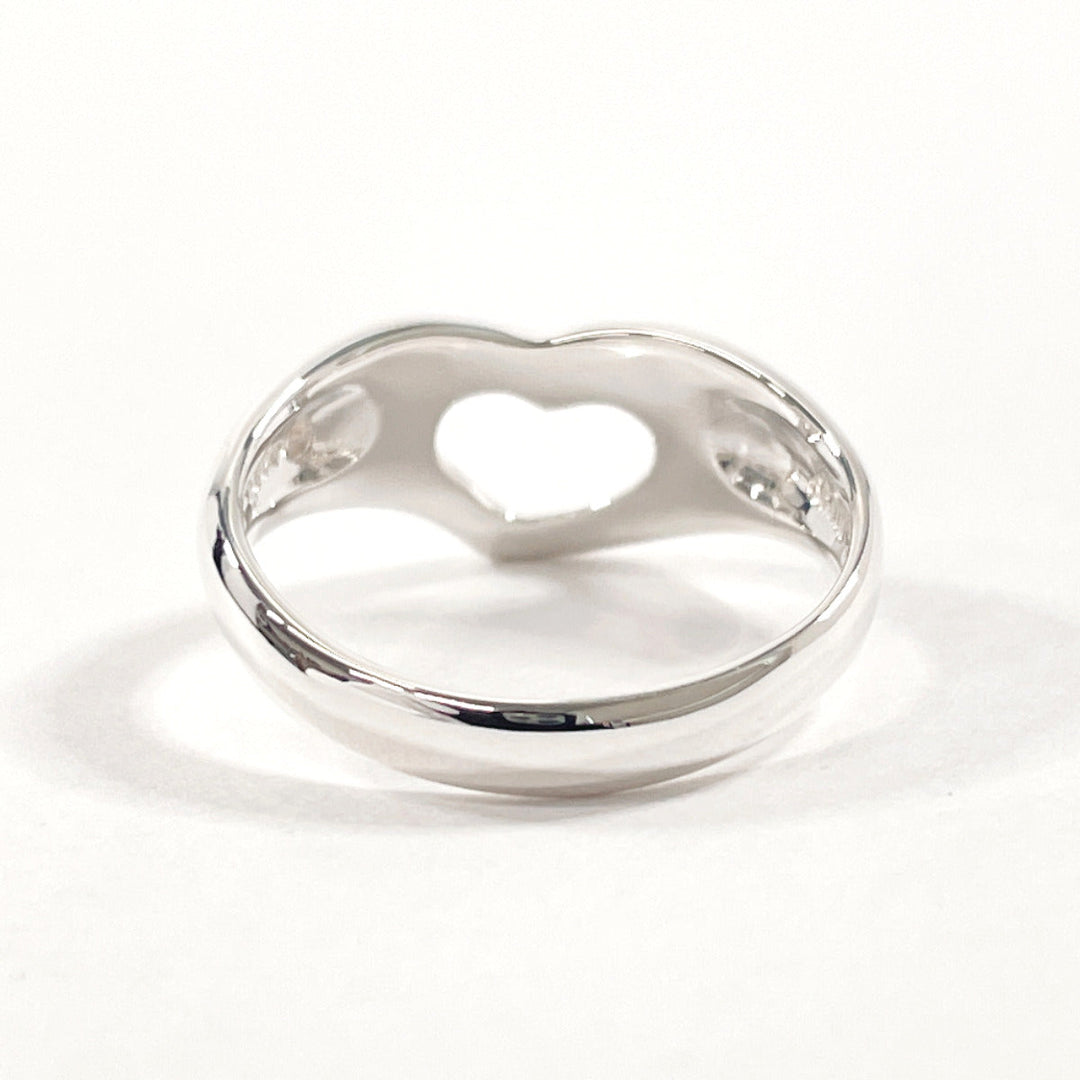 TIFFANY&Co. Ring Sterling Silver Silver El Saperetti Open heart