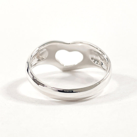 TIFFANY&Co. Ring Sterling Silver Silver El Saperetti Open heart