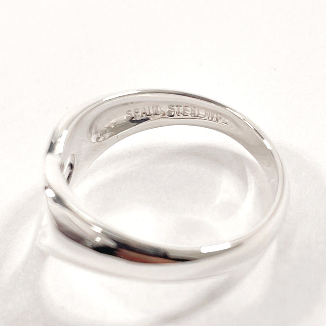 TIFFANY&Co. Ring Sterling Silver Silver El Saperetti Open heart