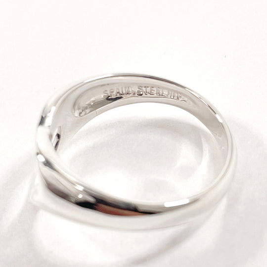 TIFFANY&Co. Ring Sterling Silver Silver El Saperetti Open heart