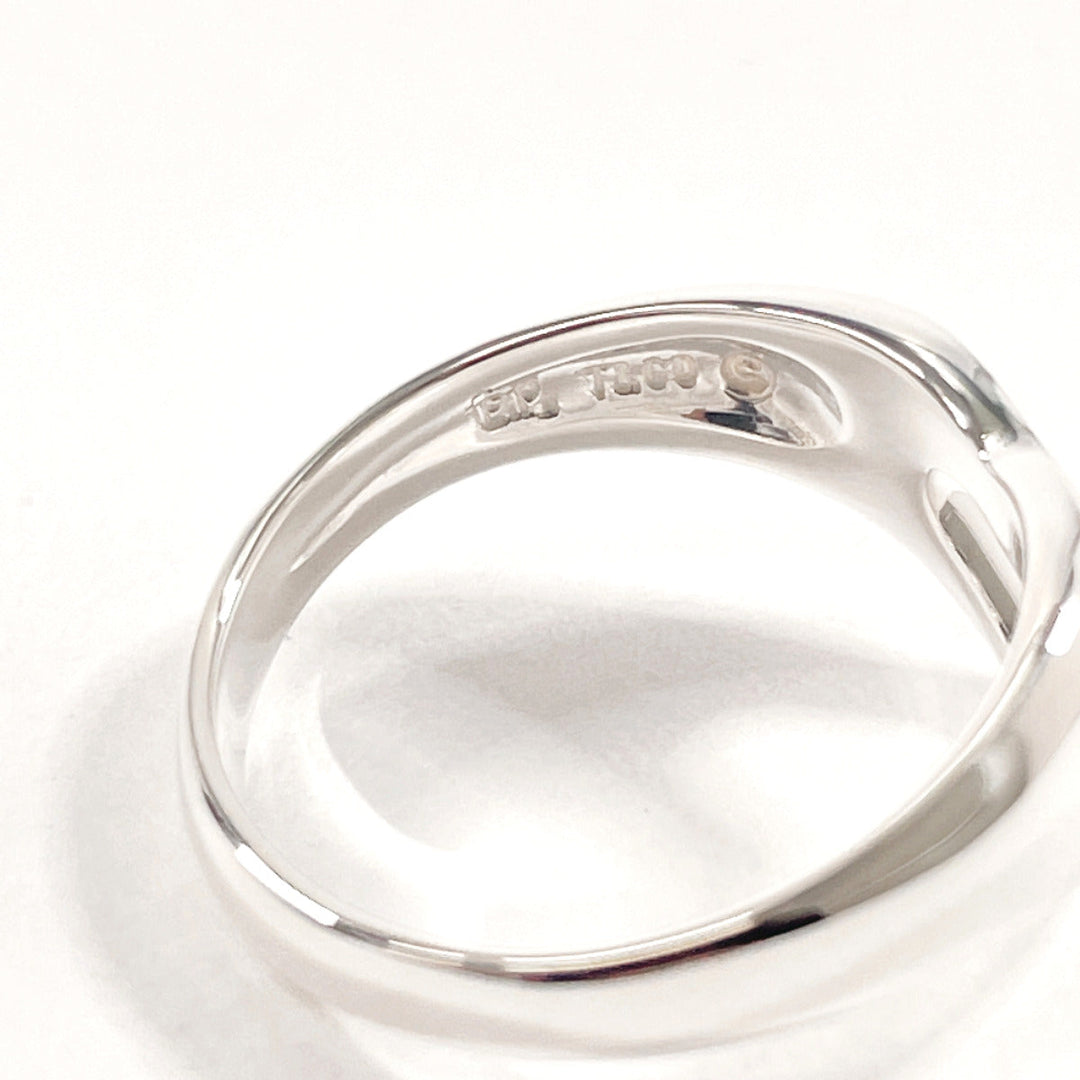 TIFFANY&Co. Ring Sterling Silver Silver El Saperetti Open heart