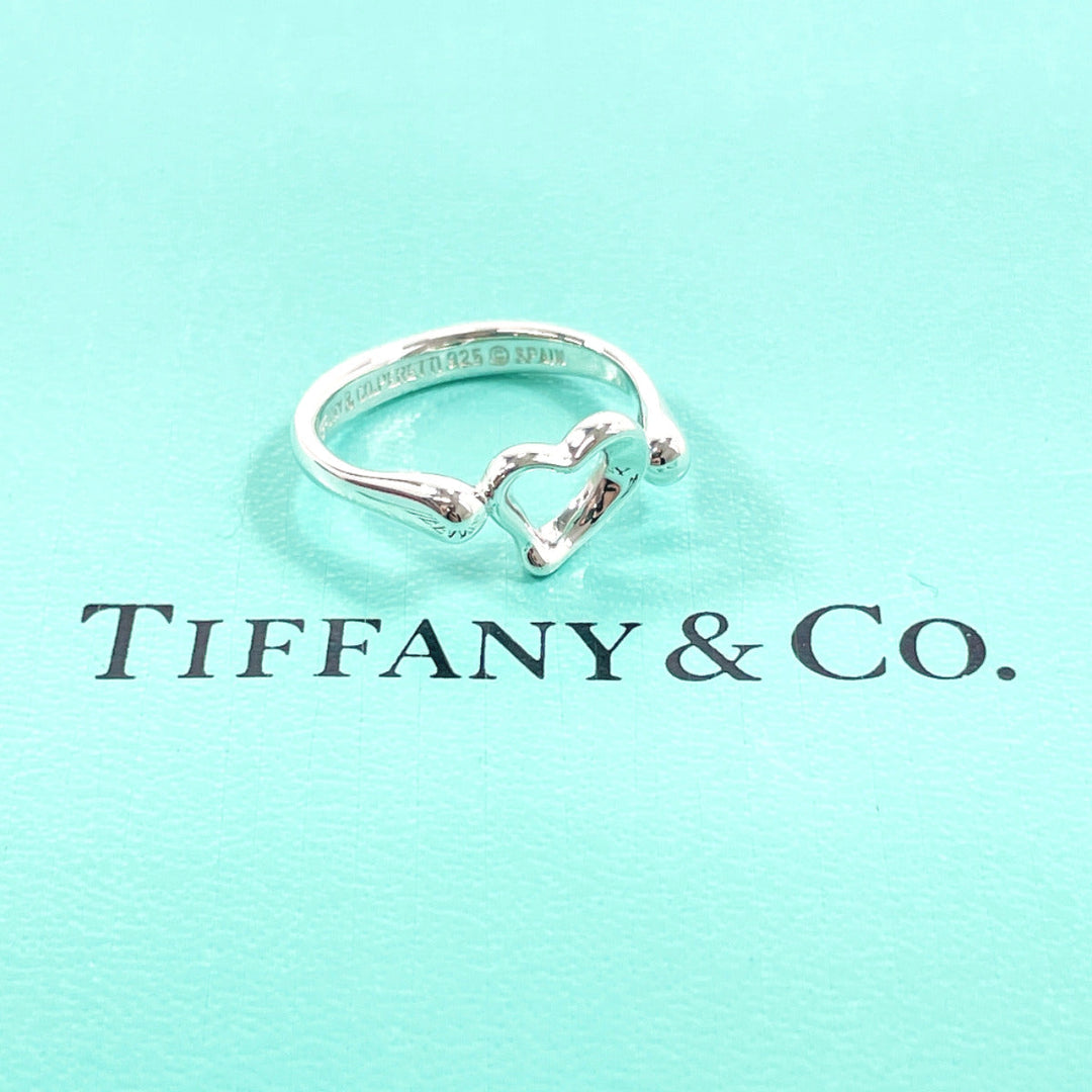 TIFFANY&Co. Ring Silver925 Silver El Saperetti Open heart