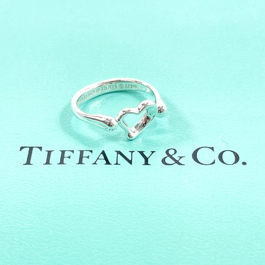 TIFFANY&Co. Ring Silver925 Silver El Saperetti Open heart