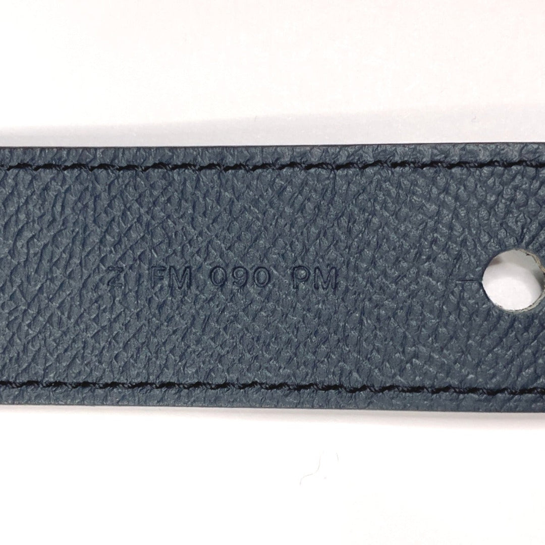 HERMES belt Canvas, Epsom Red Croisière H 75