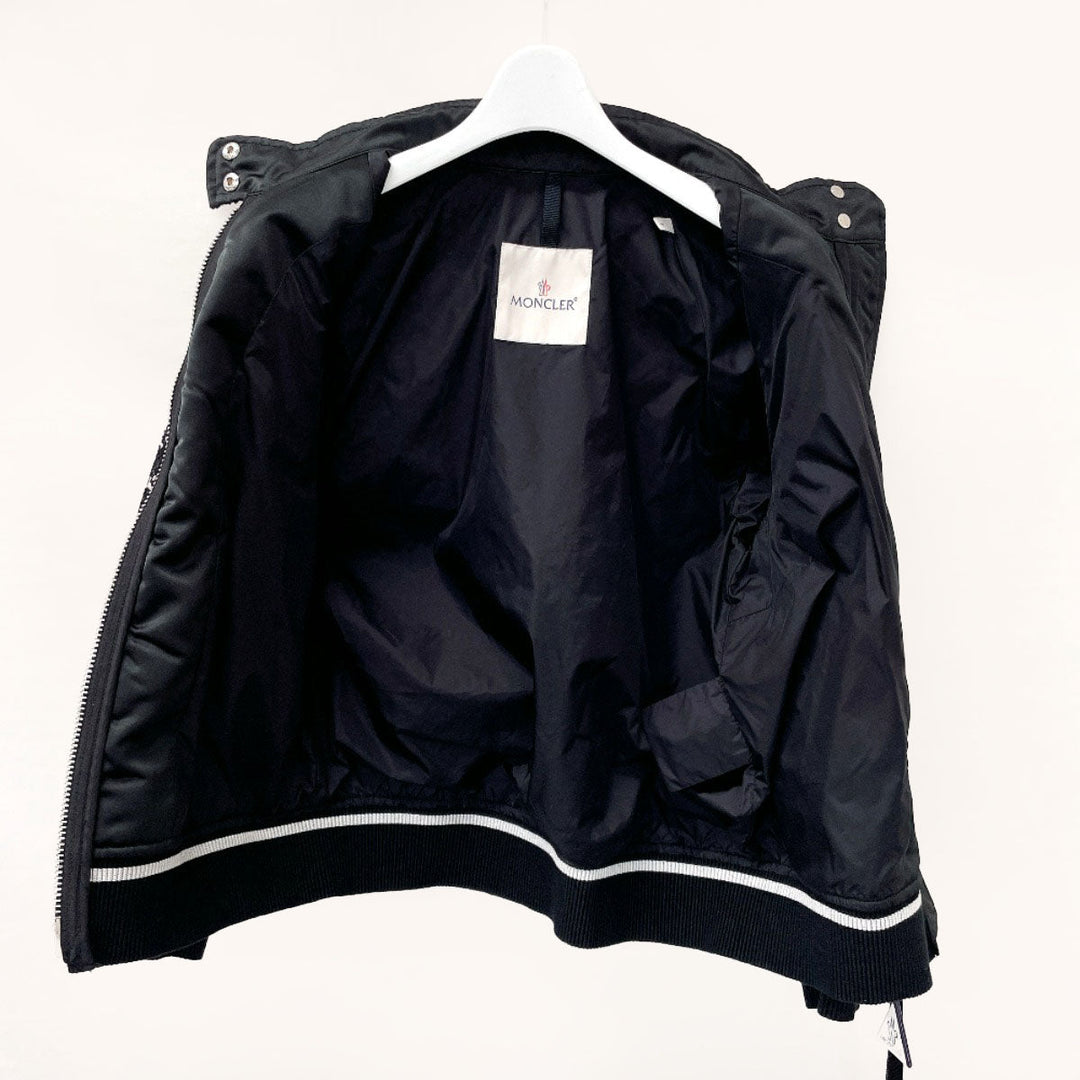 MONCLER Nylon jacket Nylon, 100% nylon black 1