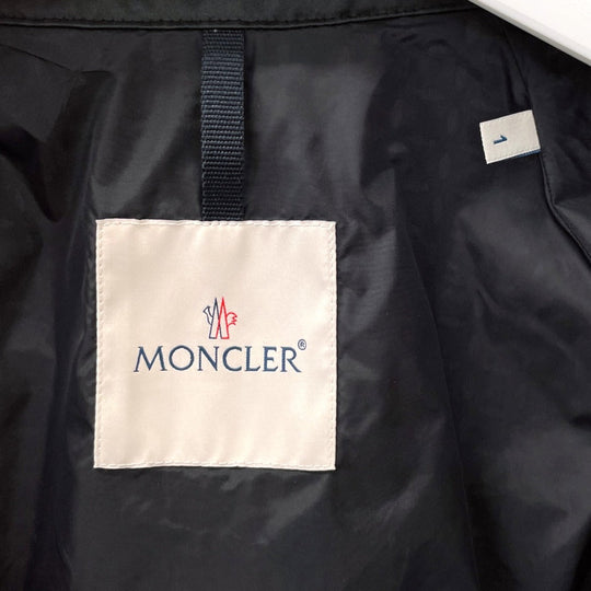MONCLER Nylon jacket Nylon, 100% nylon black 1