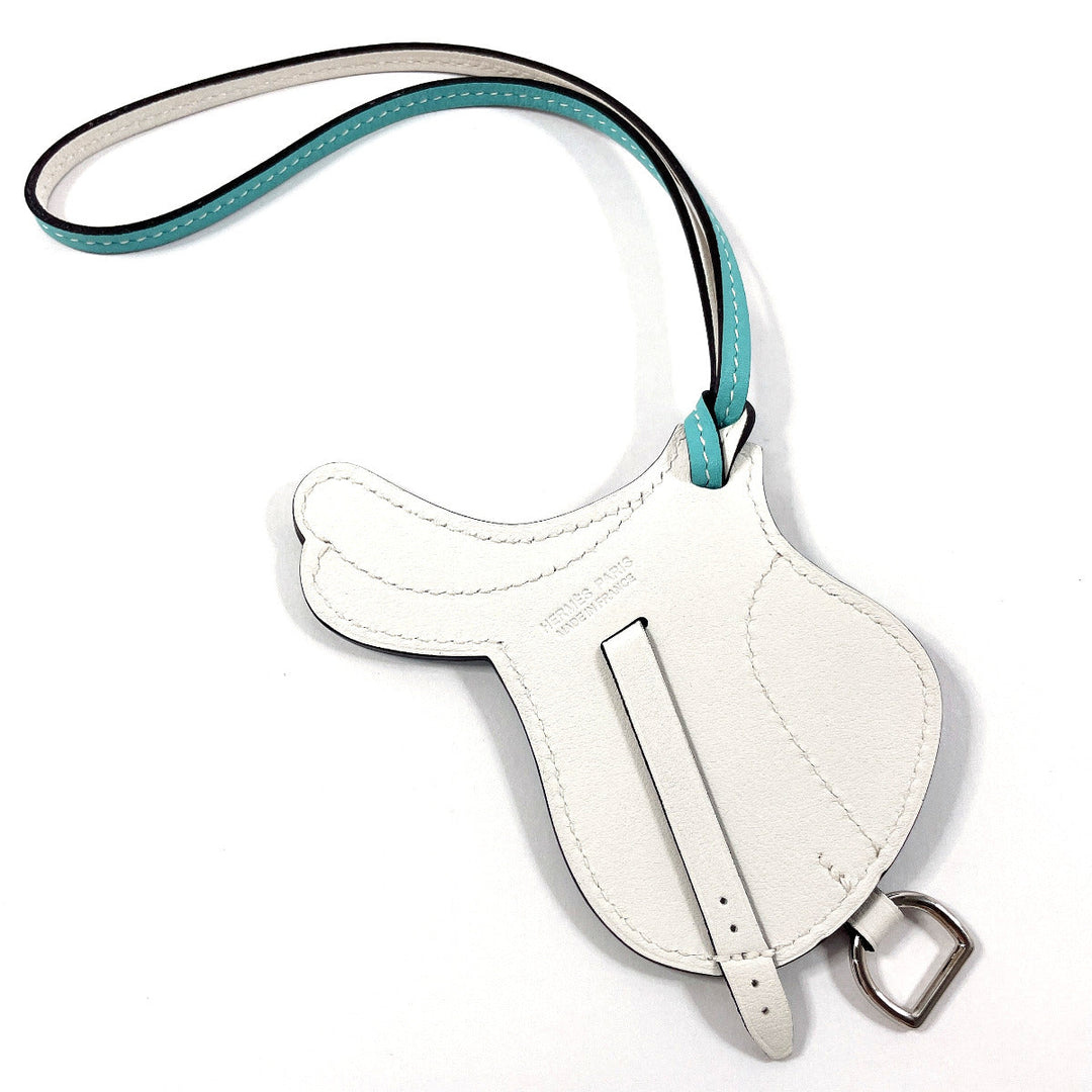 HERMES charm Swift white paddock cell Women Used Authentic
