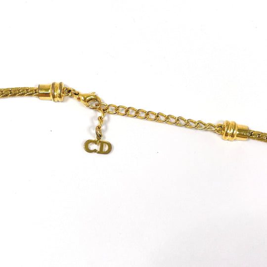 Christian Dior Necklace metal gold Kihei
