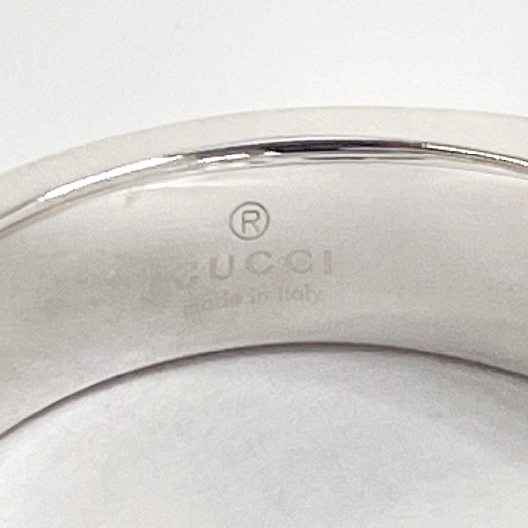 GUCCI Ring Silver925 Silver GG logo 10