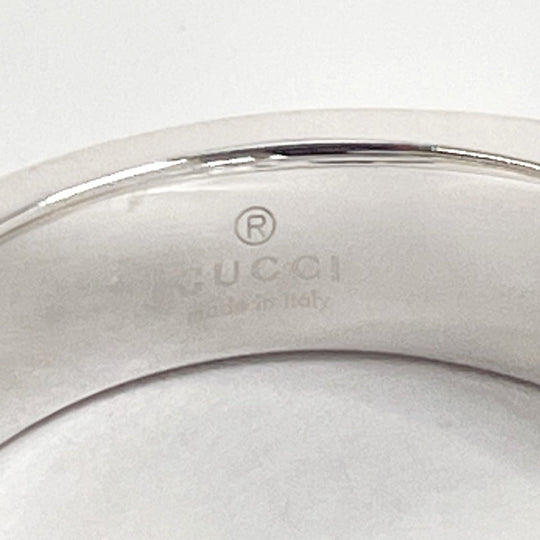 GUCCI Ring Silver925 Silver GG logo 10