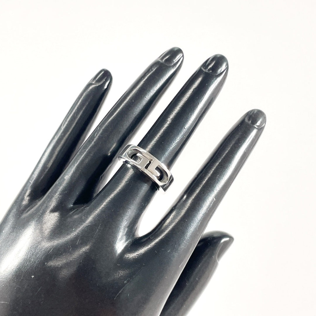 GUCCI Ring Silver925 Silver GG logo 10