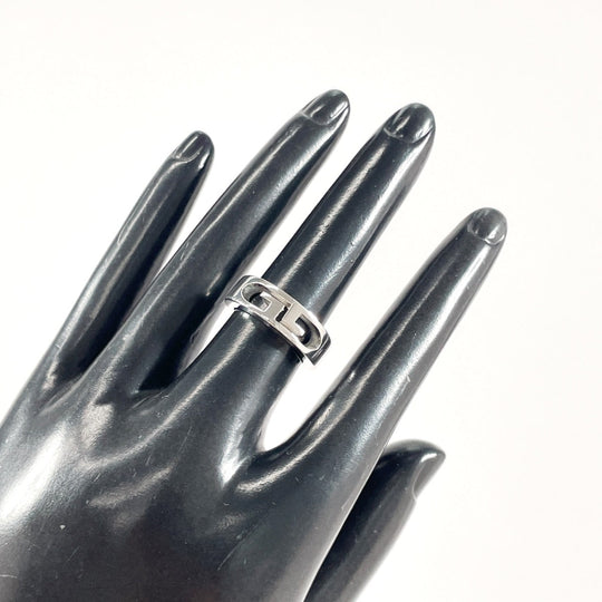 GUCCI Ring Silver925 Silver GG logo 10