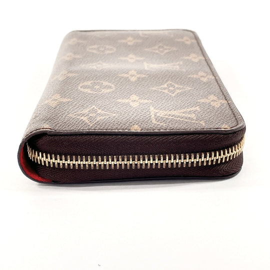 LOUIS VUITTON Long Wallet Purse M41896 Monogram canvas Brown Zippy wallet