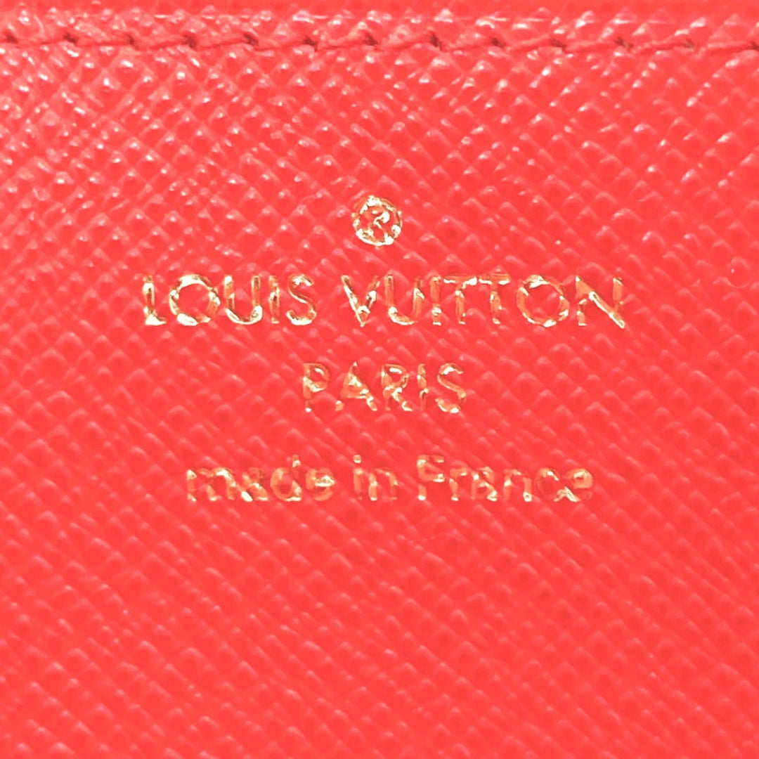 LOUIS VUITTON Long Wallet Purse M41896 Monogram canvas Brown Zippy wallet