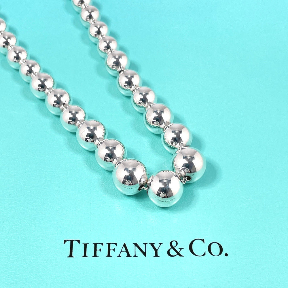 TIFFANY&Co. Necklace Silver925 Silver Graduated ball