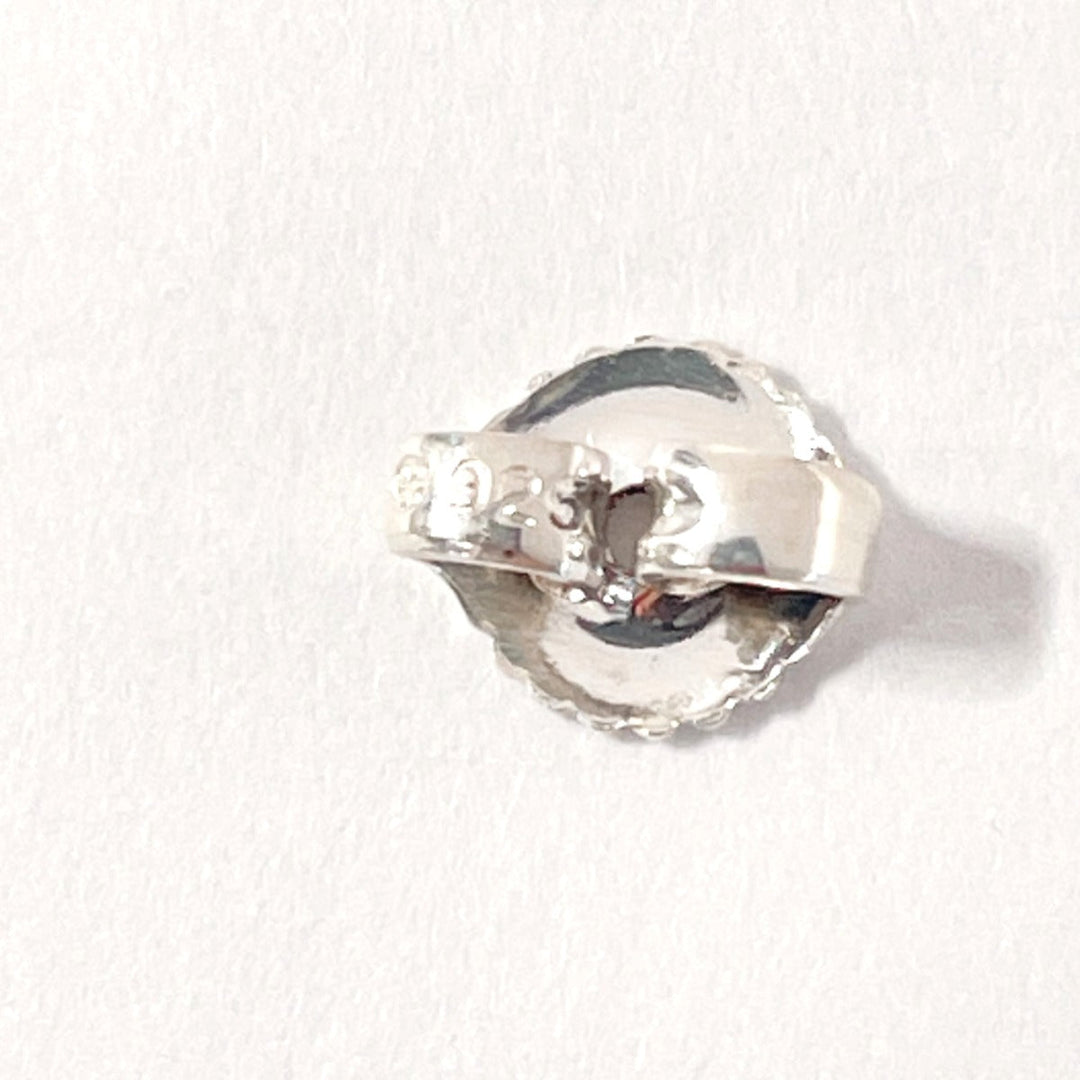 CHANEL Pierce Silver925 Silver Clover